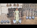 How to make shovel  process of making shovels in 3rd world factory