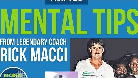 Great mental tip! Remember this! - Rick Macci