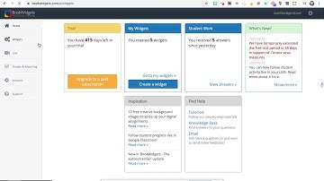 Bookwidget: Sharing Student Answer With A Co-teacher