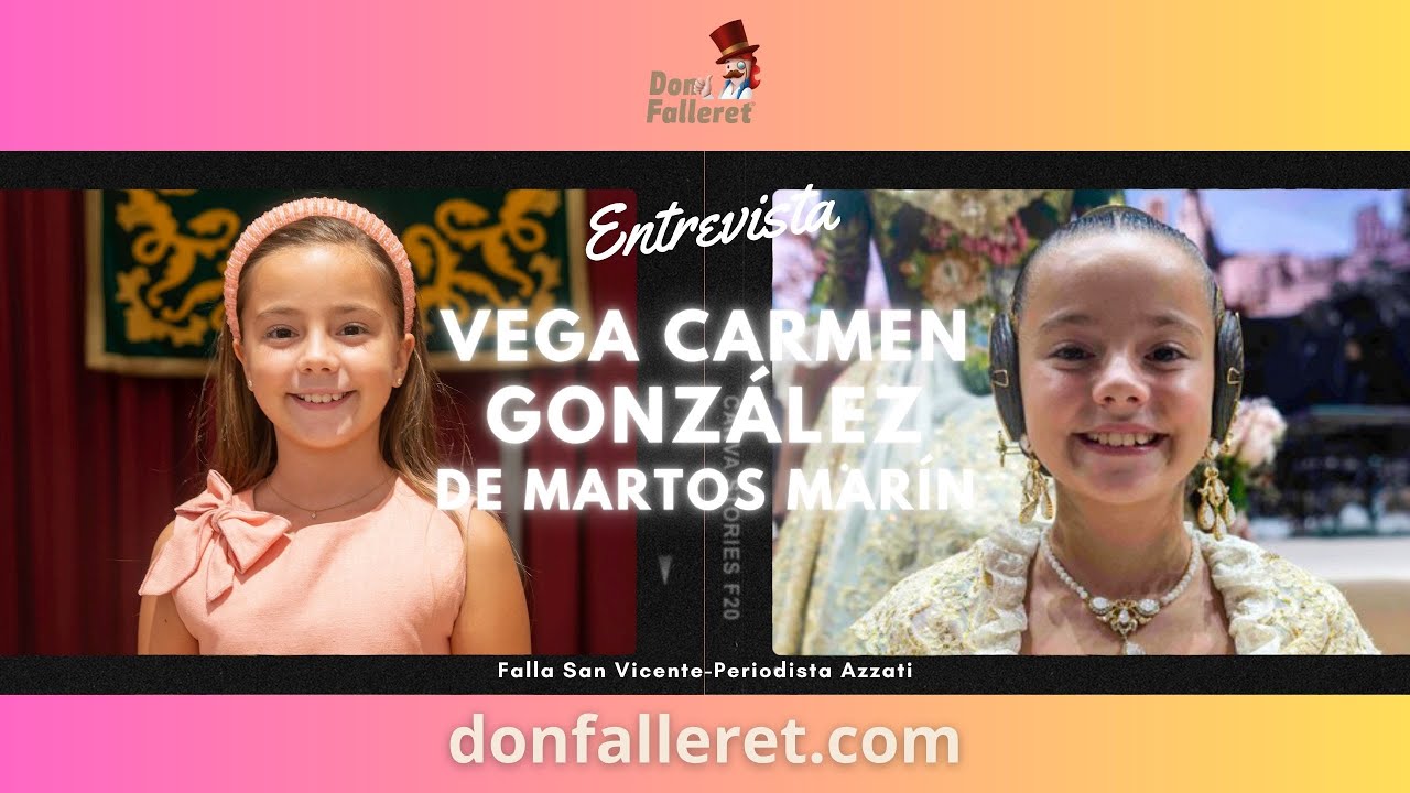 Entrevista a Vega Carmen González de Martos Marín