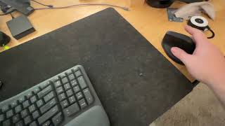 Large Felt Desk Mat,39.4''x19.69'' Non-Slip Desk Mat,Desk Pad Protector for Keyboard, Computer,Desk