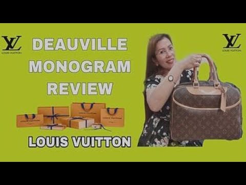 DEAUVILLE MONOGRAM REVIEW I LOUIS VUITTON COLLECTION 