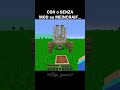 CON o SENZA MOD su MEINCRAIF...💔🥀 #minecraft