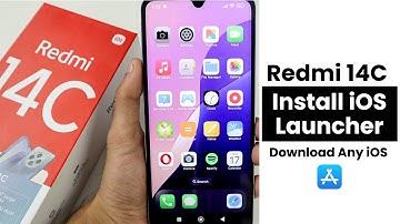 How to Install iOS Launcher In Redmi 14C | Download Any iOS
