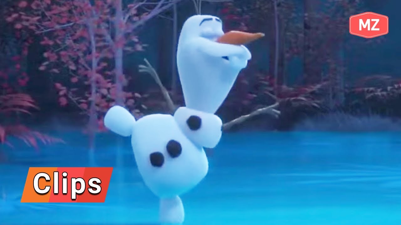 AT HOME WITH OLAF "Alone in the Forest" Clip 2020 Frozen Spin off
