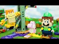LEGO Super Mario stopmotion anime!「Adventures with Luigi」「レゴルイージ と ぼうけんのはじまり～スターターセット」