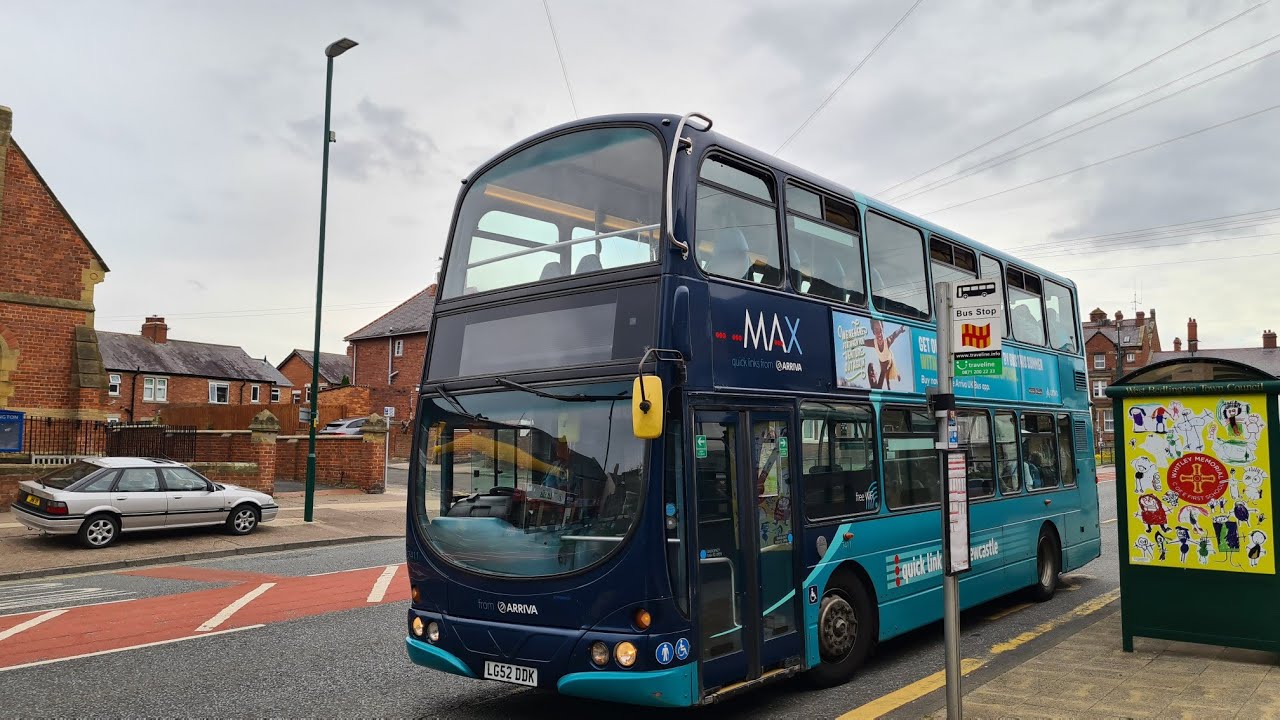 🚍*Kinda ok* Arriva North East 7411 LG52 DDK Volvo B7 Gemini