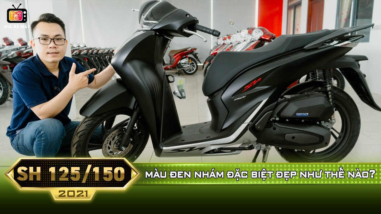 Dán keo trong nhám Honda SH 2022 150i ABS đen bóng