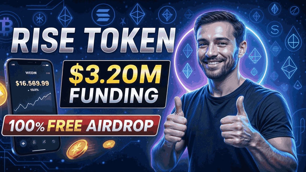 RISE AIRDROP - $3.2M Funding 💸| TESTNET AIRDROP 🪂 | FREE TO JOIN | $1000 PROFIT