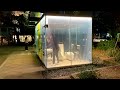 Japan's Transparent Public Toilets in Tokyo