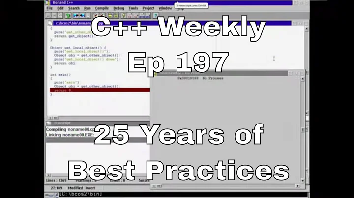 C++ Weekly - Ep 197 - 25 Years of Best Practices - DayDayNews