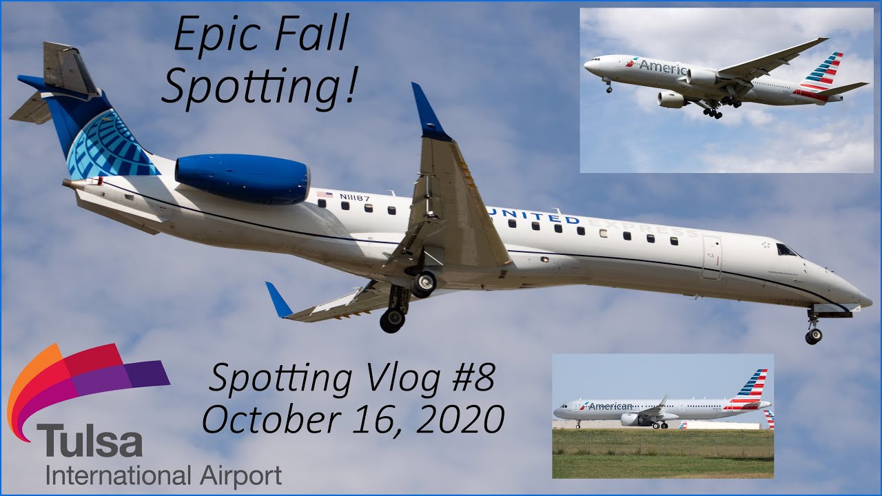 Epic Fall Spotting! | Tulsa International Airport Spotting Vlog #8