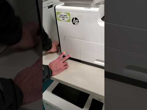 How to enter the Pre boot menu on PageWide 577dw