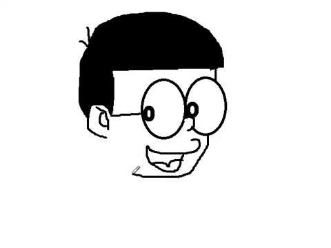 تعلم رسم نوبي من دورايمون How To Draw Nobita Doraemon Youtube