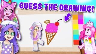 Playing GUESS The DRAWING With SUNNY! (Roblox)