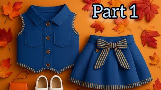 ⛔👉 "Don’t Throw Away Your Old Jeans! 😱✨ Transform Them into a Stunning Dress 👗 | Part 1"