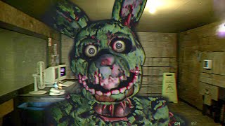 ESTE JUEGO DE FNAF DETECTA MI MICRÓFONO... SI GRITO SPRINGTRAP VENDRÁ A POR MÍ