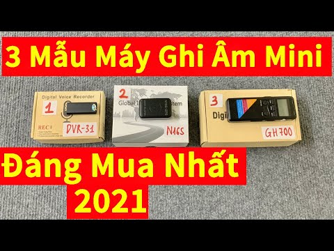 Video: Cách Chọn Máy Ghi âm