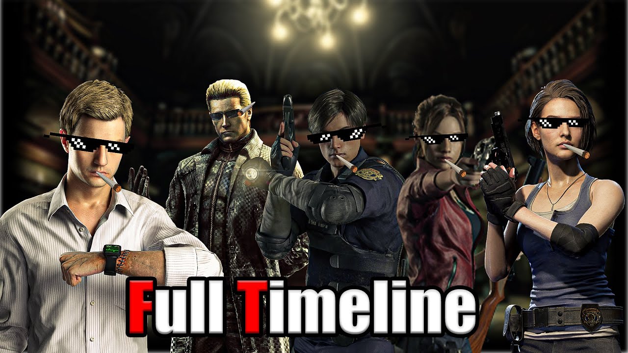 The Resident Evil Timeline In The Mind Of A Black Person