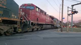 Two Freights At Darby Diamond