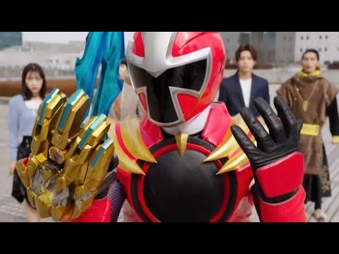 Gozyuger Gozyu Wolf (AkaNinger) Henshin sound