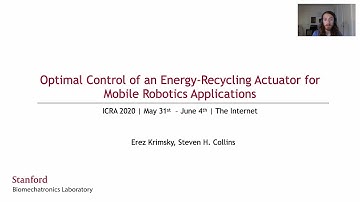 Energy-Recycling Actuator Control - ICRA Talk