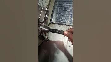 Internal thread G1/2- 14DIN ISO 228 ⚙️. #cnc #cncmachine   #shorts