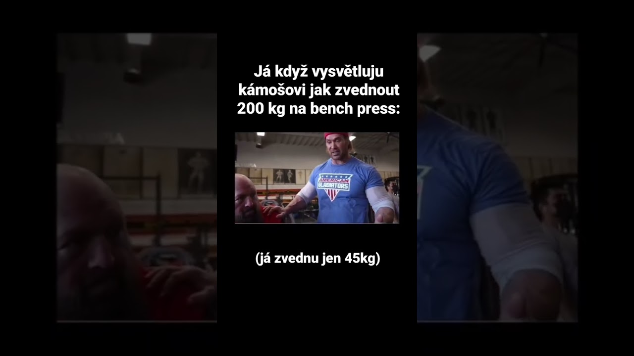 Jak zvednout víc na bench press?🥵