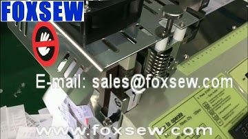 Automatic Label Cutting Machine Hot and Cold Knife with Infrared Sensor
