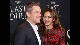 Matt Damon and Luciana Barroso Prioritize Comfort After Met Gala  Following their glamorous appea