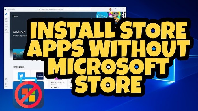 How To Download Games Without Microsoft Store?