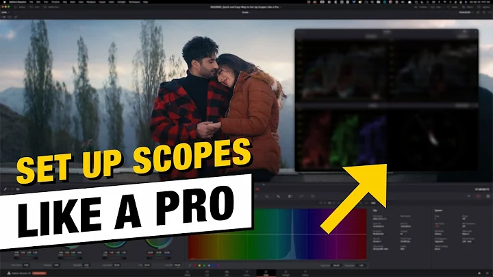 Quick and Easy Way to Set Up Scopes Like a Pro | DaVinci Resolve 18 Tutorial