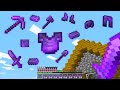 Minecraft UHC but netherite falls from the sky..