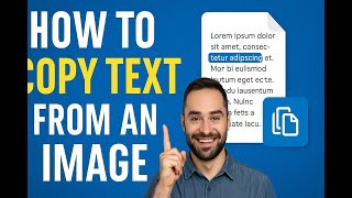 How to copy text from an image. Part 1 #tutorial