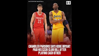 Chandler Parsons Amazing Kobe Bryant Story 🐐