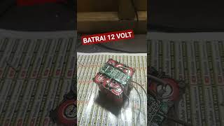 Batrai 12 v dari batrai latium 18650shortvideo tvpolytron