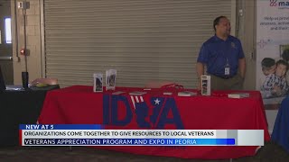 Organizations come together to give resources to local veterans
