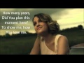 Seeing For The First Time- Britt Nicole (lyrics)