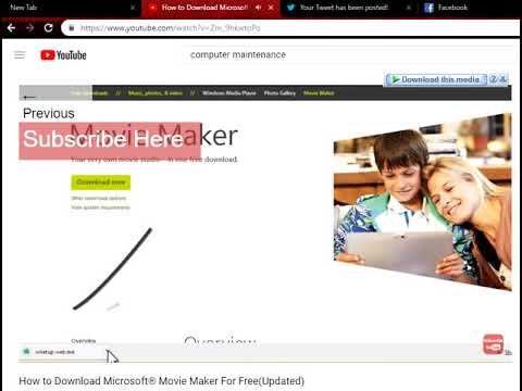 how to download microsoft movie maker updated one youtube microsoft movie download