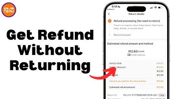 How To Get Refund On TEMU Without Returning 2025 (WORKING) - TEMU NEW METHOD