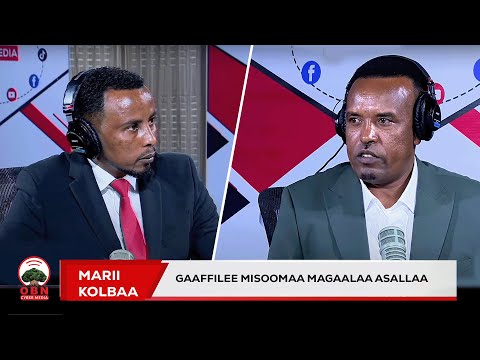 Marii Kolbaa Gaafilee Misoomaa Magaalaa Asallaa OBN Hagayya 09 2017