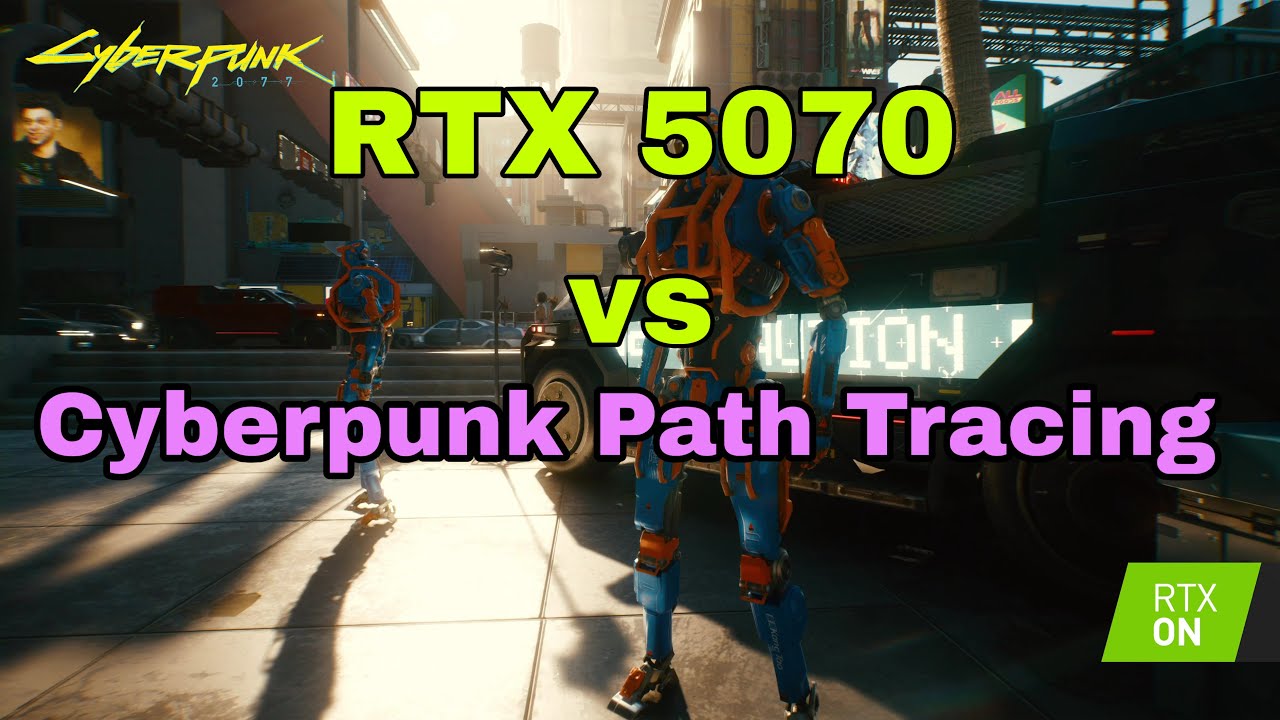 Cyberpunk 2077 1440p path tracing DLSS quality RTX 5070 Ryzen 7 5700x ...