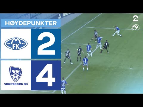 Molde 2 - 4 Sarpsborg 08 - Høydepunkter