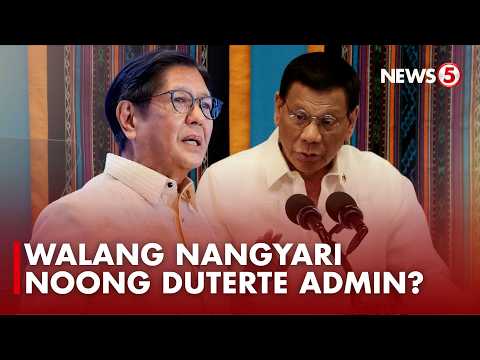 ‘Walang nangyari’: Marcos Jr., iginiit na nag-ugat pa ang flood control mess noong Duteterte admin
