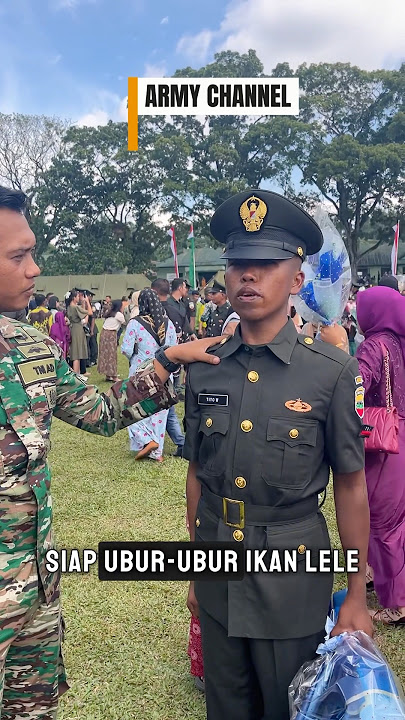 BIKIN NGAKAK‼️KATA KATA TERBAIK SISWA TAMTAMA TNI AD 😂 #armychannel #bravotni #pelantikantni #tniad