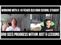 Singing Tips : Working with a 16 years old High School student | Progress in high notes in 5 lessons