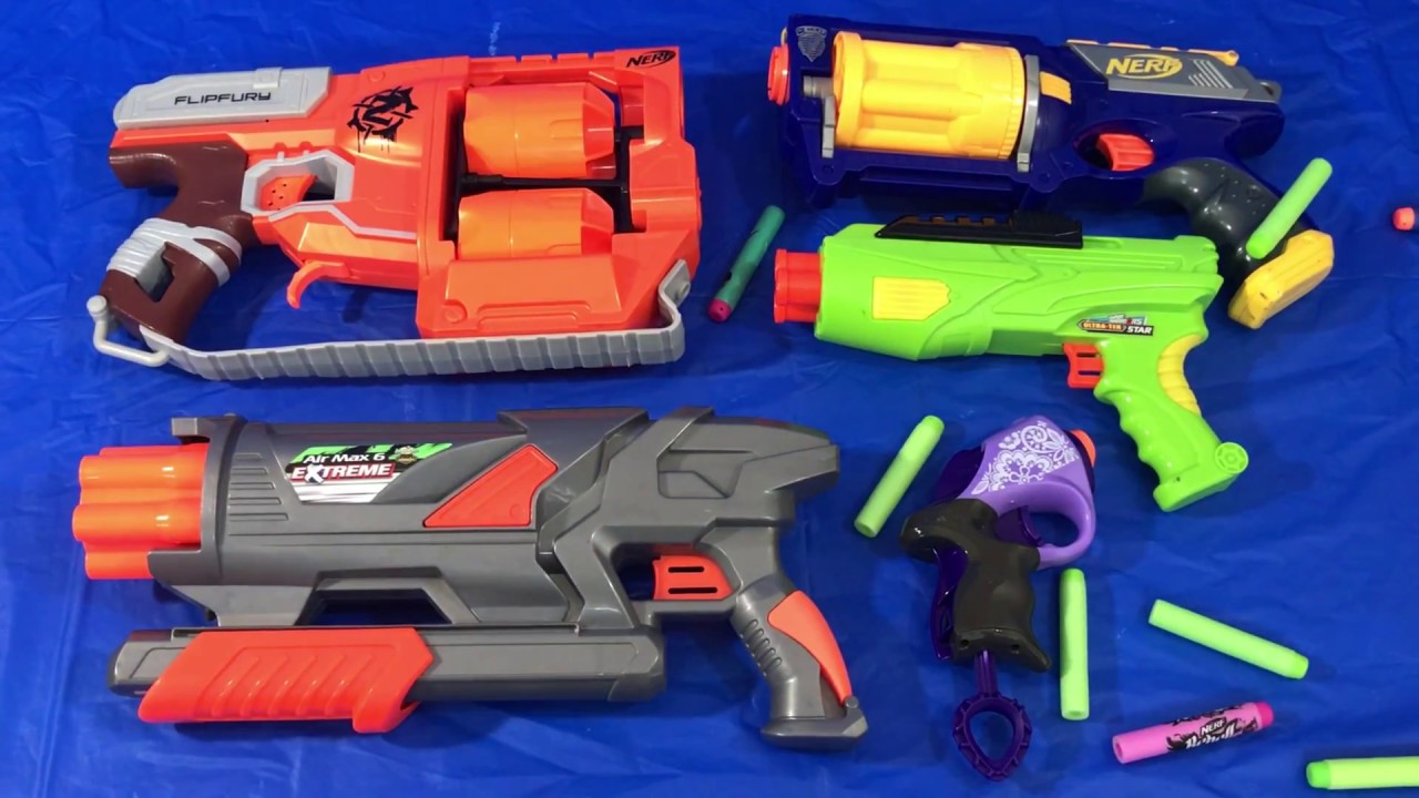 Box of Toys Toy Guns for Kids Nerf Guns Toy Blasters Toy ...