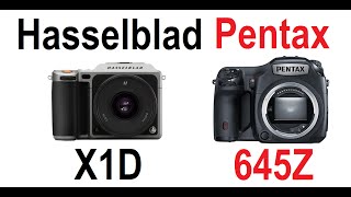 Helblad X1D Vs Pentax 645Z