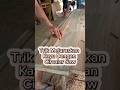 Tips dan Trik⁉️Cara Mudah Meluruskan Kayu dengan Circular Saw #shorts #diy #craft #woodworking