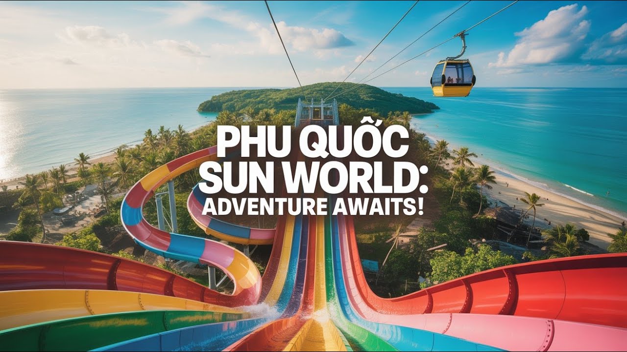 Phu Quoc 🌴| World's Longest Cable Car 🚠 | Sun World Water Park 💦 | Khem Beach 🏖️ | Tamil | Ep 2
